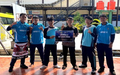 Tim Free Fire SMPN 2 Pangkah Raih Juara 2 di HUT SMK Islamiyah