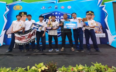 Tim E-Sport SMP Negeri 2 Pangkah Raih Juara 2 Kejurkab Tegal Kategori Free Fire