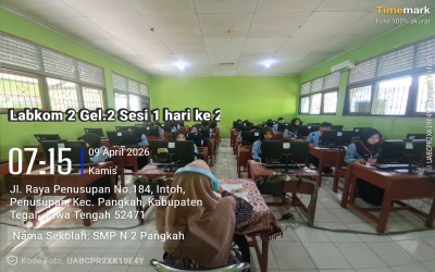 Pelaksanaan Tes Kemampuan Akademik (TKA) di SMP Negeri 2 Pangkah