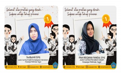 Guru SMP 2 Pangkah Sabet Juara Ganda di PORSENIJAR PGRI, Siap Melaju ke Tingkat Provinsi