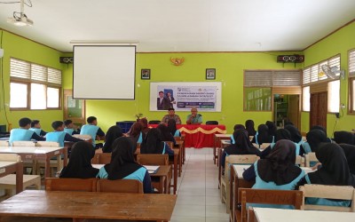 Sosialisasi dan Pendaftaran SMA Taruna Kemala Dibimbing Langsung oleh Polsek Pangkah