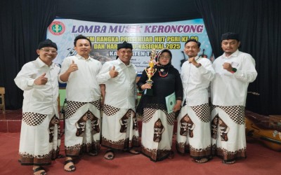Melodi Kemenangan! PGRI Ranting Pangkah Sabet Juara 1 Lomba Musik Keroncong Tingkat Kabupaten Tegal
